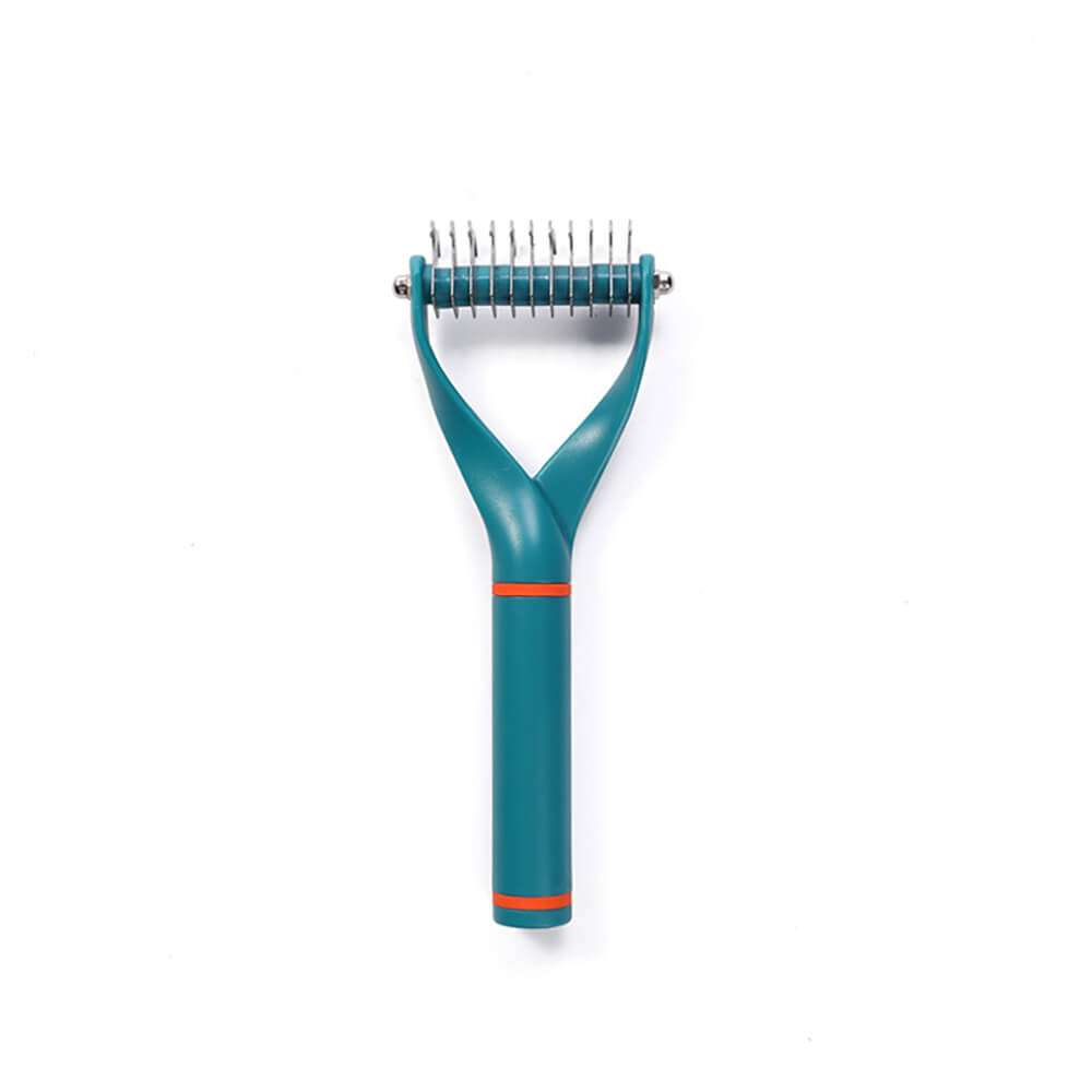 The Kitty Place™ Ribbon Double Sided Blades Demitting Comb Rake
